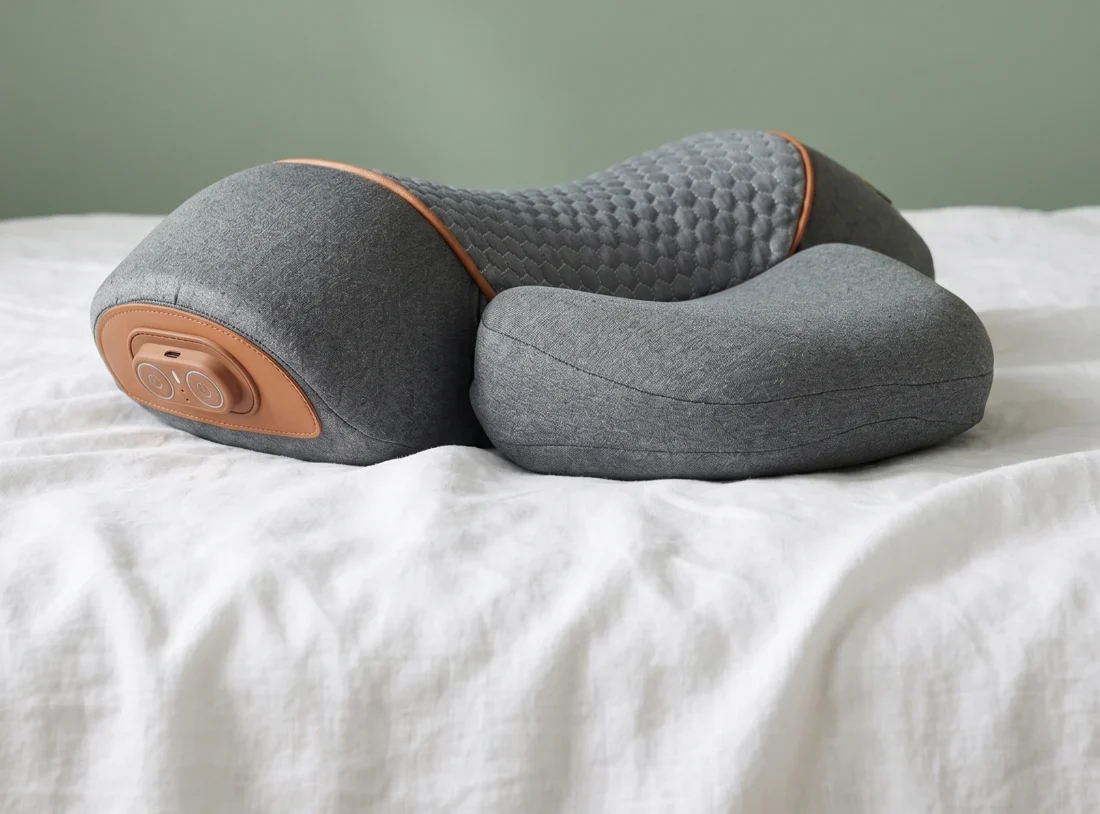 Nuvio nekkussen met massage en warmte